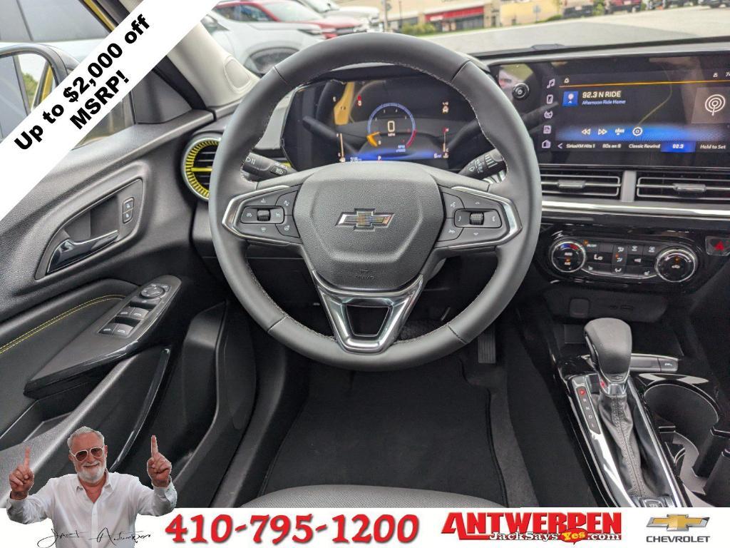 new 2025 Chevrolet Trax car, priced at $23,845