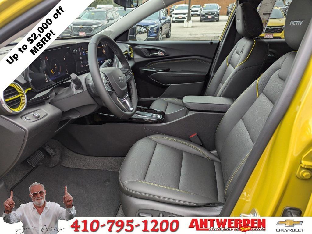 new 2025 Chevrolet Trax car, priced at $23,845