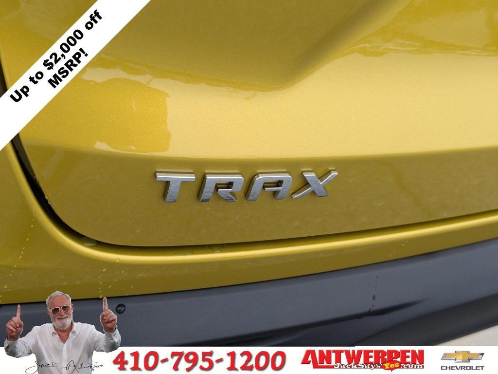 new 2025 Chevrolet Trax car, priced at $23,845