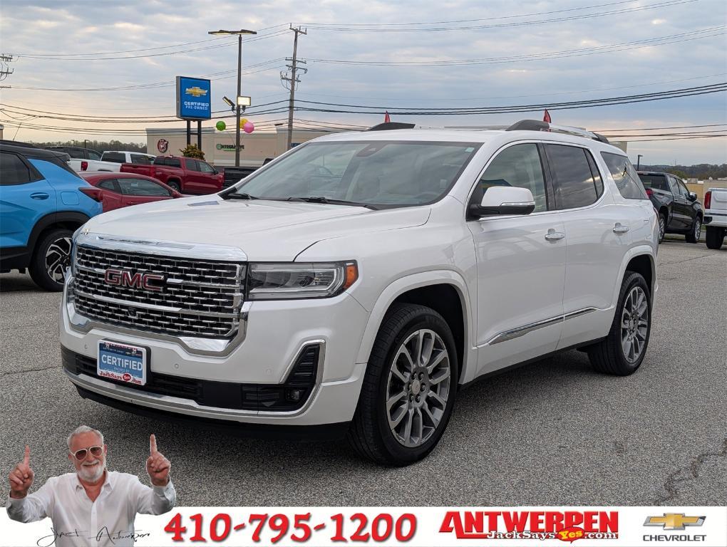used 2022 GMC Acadia car, priced at $36,840