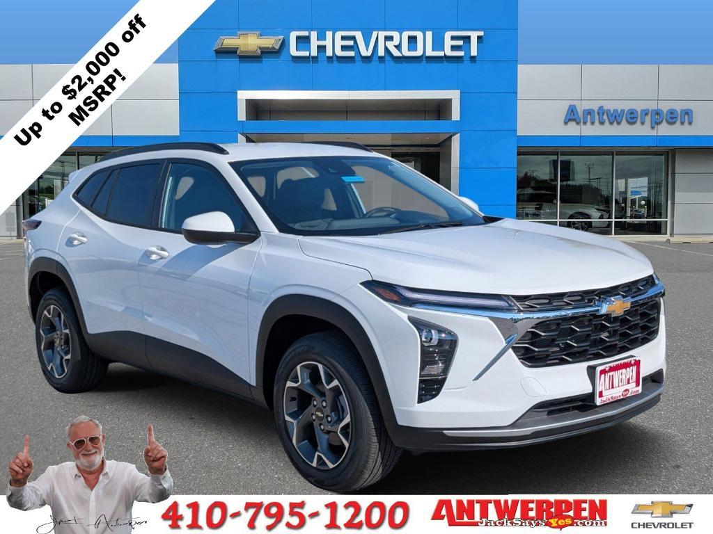 new 2025 Chevrolet Trax car, priced at $23,025