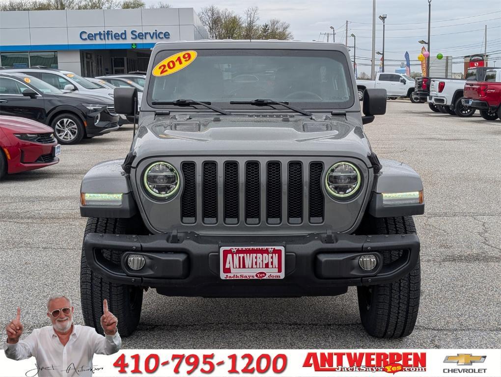 used 2019 Jeep Wrangler Unlimited car, priced at $36,295