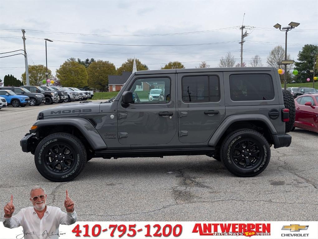 used 2019 Jeep Wrangler Unlimited car, priced at $36,295