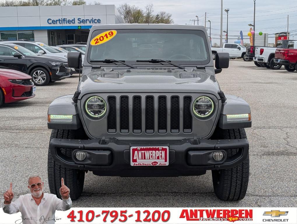 used 2019 Jeep Wrangler Unlimited car, priced at $34,000