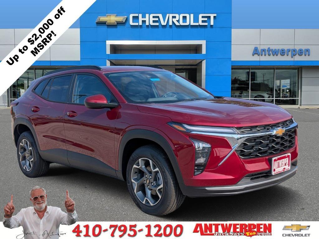 new 2025 Chevrolet Trax car, priced at $22,518