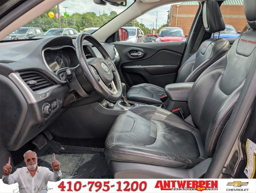 used 2015 Jeep Cherokee car, priced at $11,000