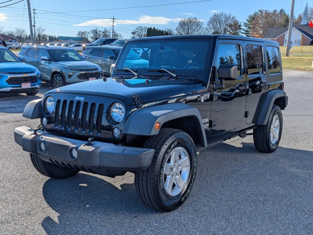 used 2017 Jeep Wrangler Unlimited car, priced at $21,300