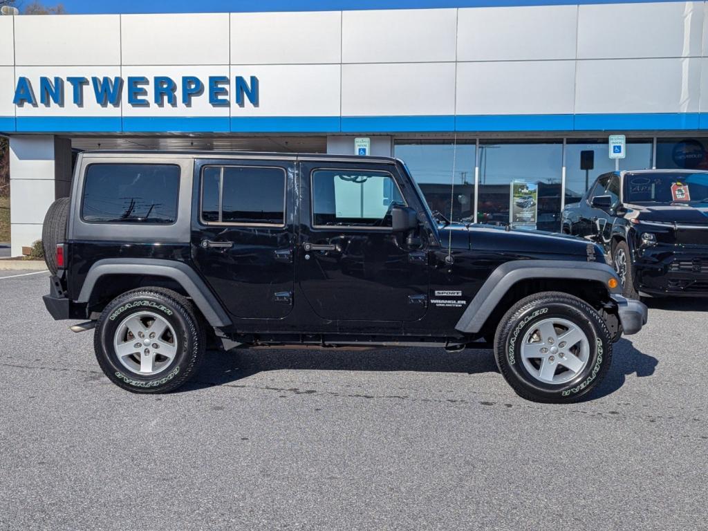 used 2017 Jeep Wrangler Unlimited car, priced at $21,300