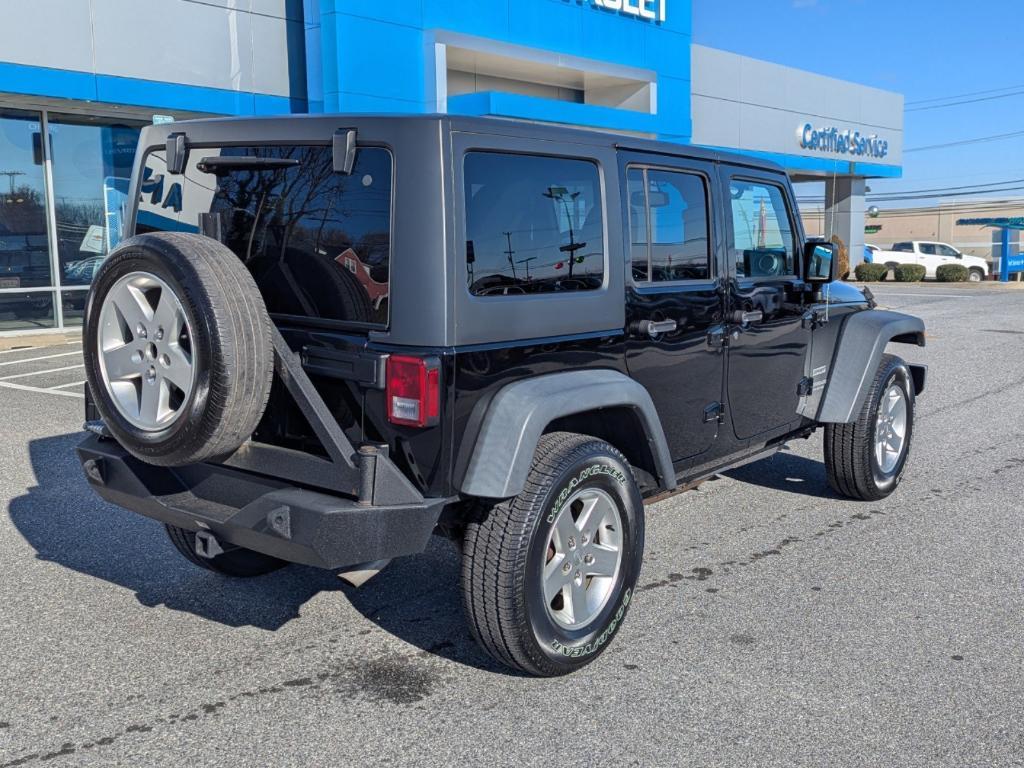 used 2017 Jeep Wrangler Unlimited car, priced at $21,300