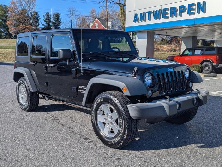 used 2017 Jeep Wrangler Unlimited car, priced at $23,000