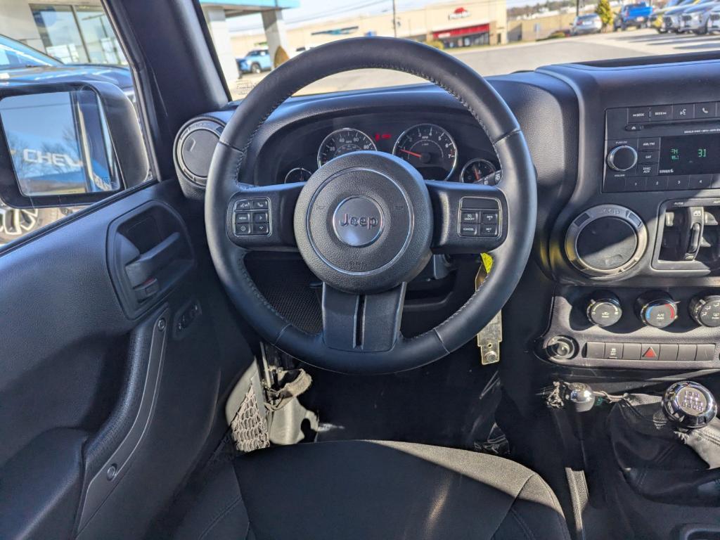 used 2017 Jeep Wrangler Unlimited car, priced at $21,300