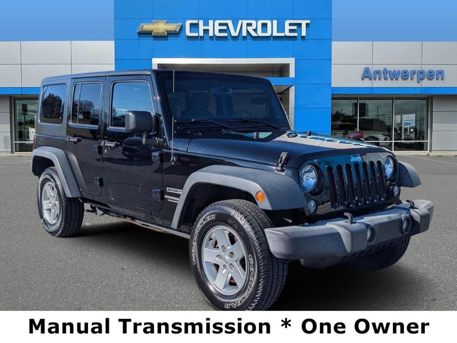 used 2017 Jeep Wrangler Unlimited car, priced at $21,900