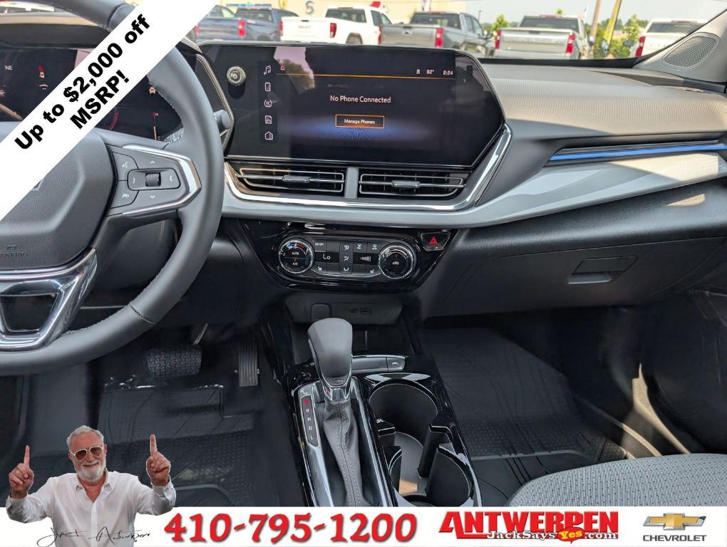 new 2025 Chevrolet Trax car, priced at $23,003