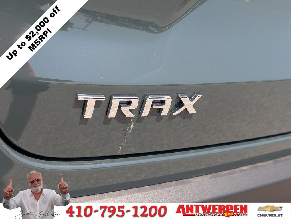 new 2025 Chevrolet Trax car, priced at $23,003