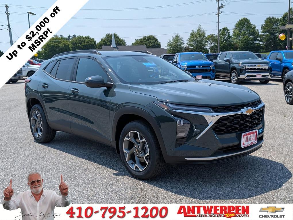 new 2025 Chevrolet Trax car, priced at $23,003