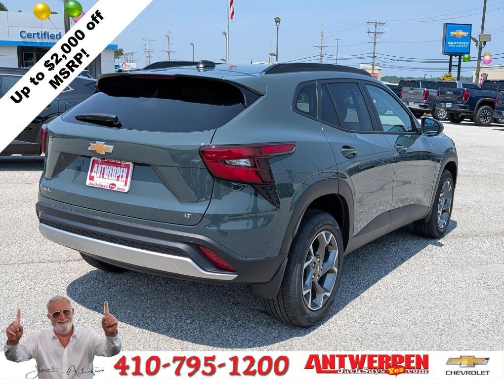 new 2025 Chevrolet Trax car, priced at $23,003