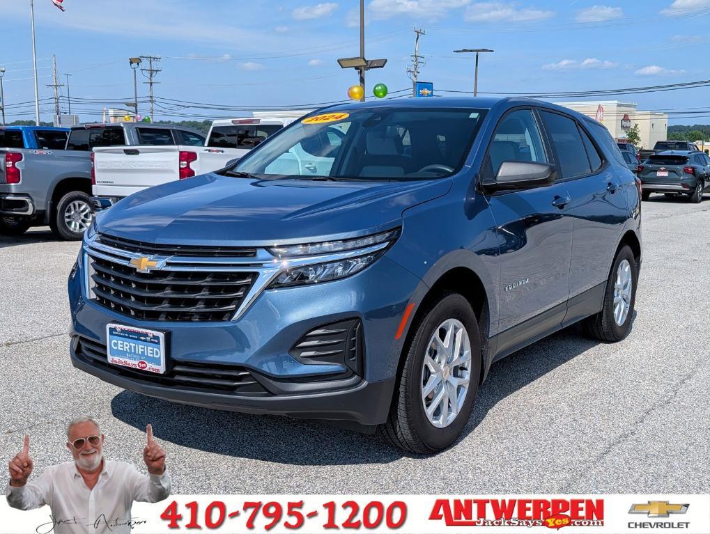 used 2024 Chevrolet Equinox car, priced at $22,995