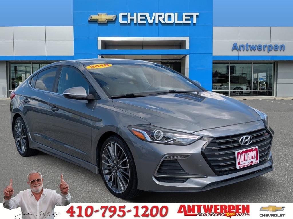 used 2018 Hyundai Elantra car, priced at $11,626