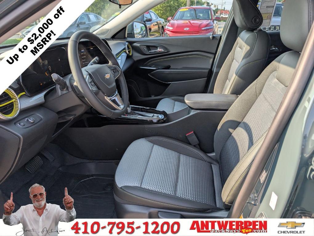 new 2025 Chevrolet Trax car, priced at $25,250