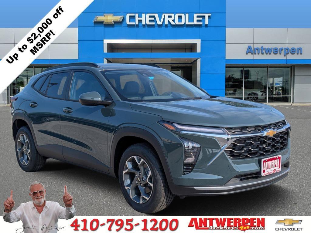 new 2025 Chevrolet Trax car, priced at $25,250