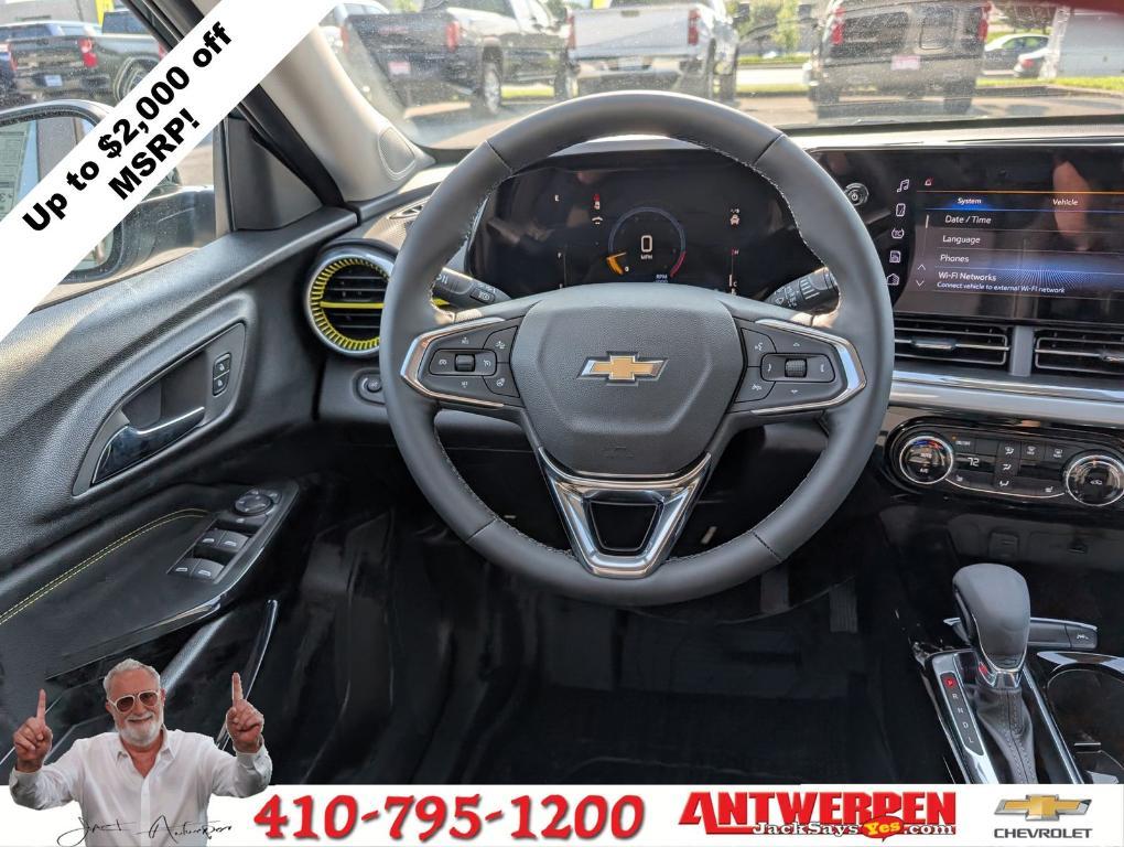new 2025 Chevrolet Trax car, priced at $25,250