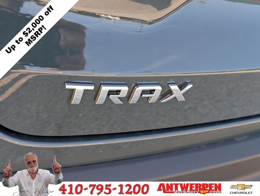 new 2025 Chevrolet Trax car, priced at $25,250