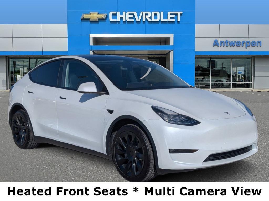 used 2022 Tesla Model Y car, priced at $27,500