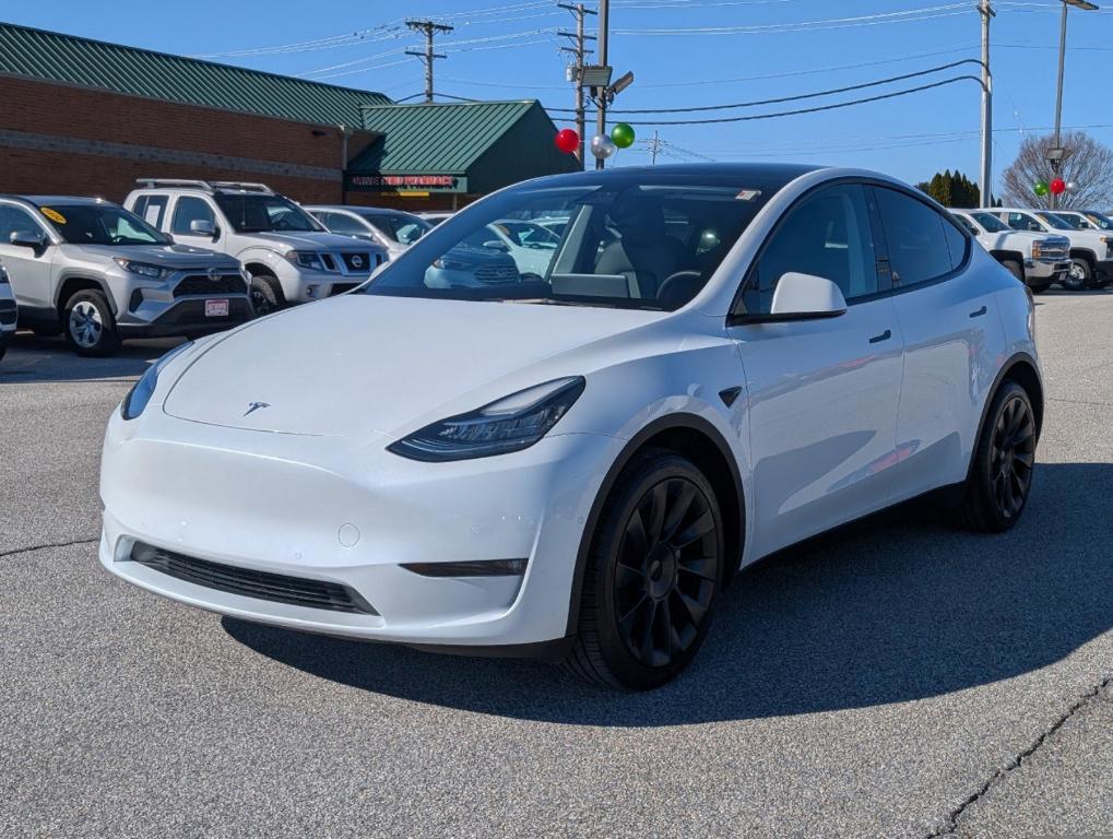 used 2022 Tesla Model Y car, priced at $27,500