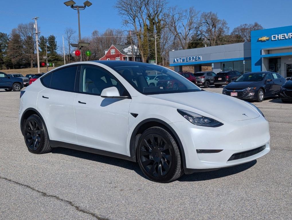 used 2022 Tesla Model Y car, priced at $27,500