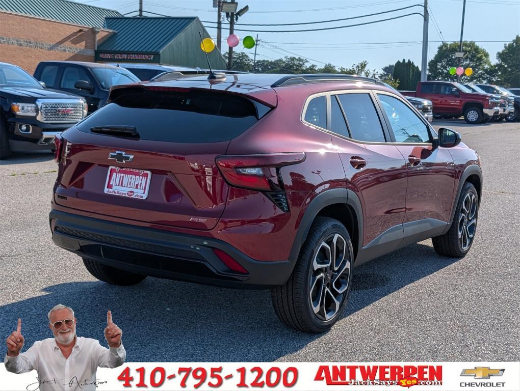 new 2025 Chevrolet Trax car, priced at $25,821
