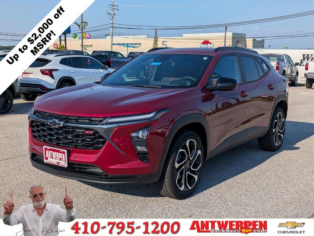 new 2025 Chevrolet Trax car, priced at $24,821