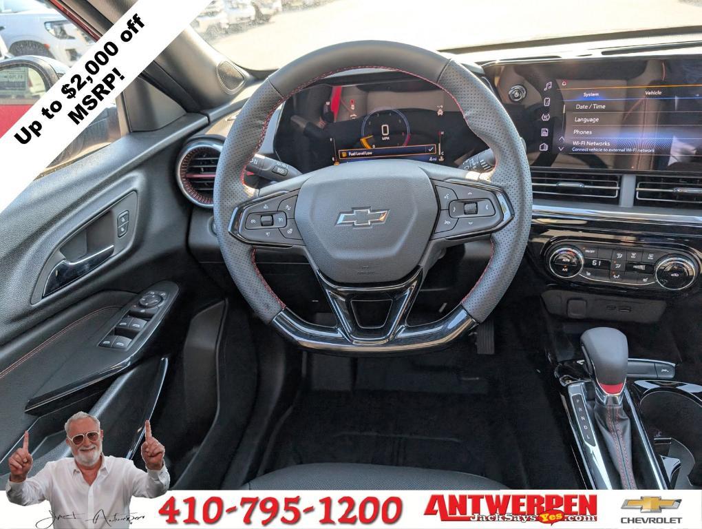 new 2025 Chevrolet Trax car, priced at $24,821