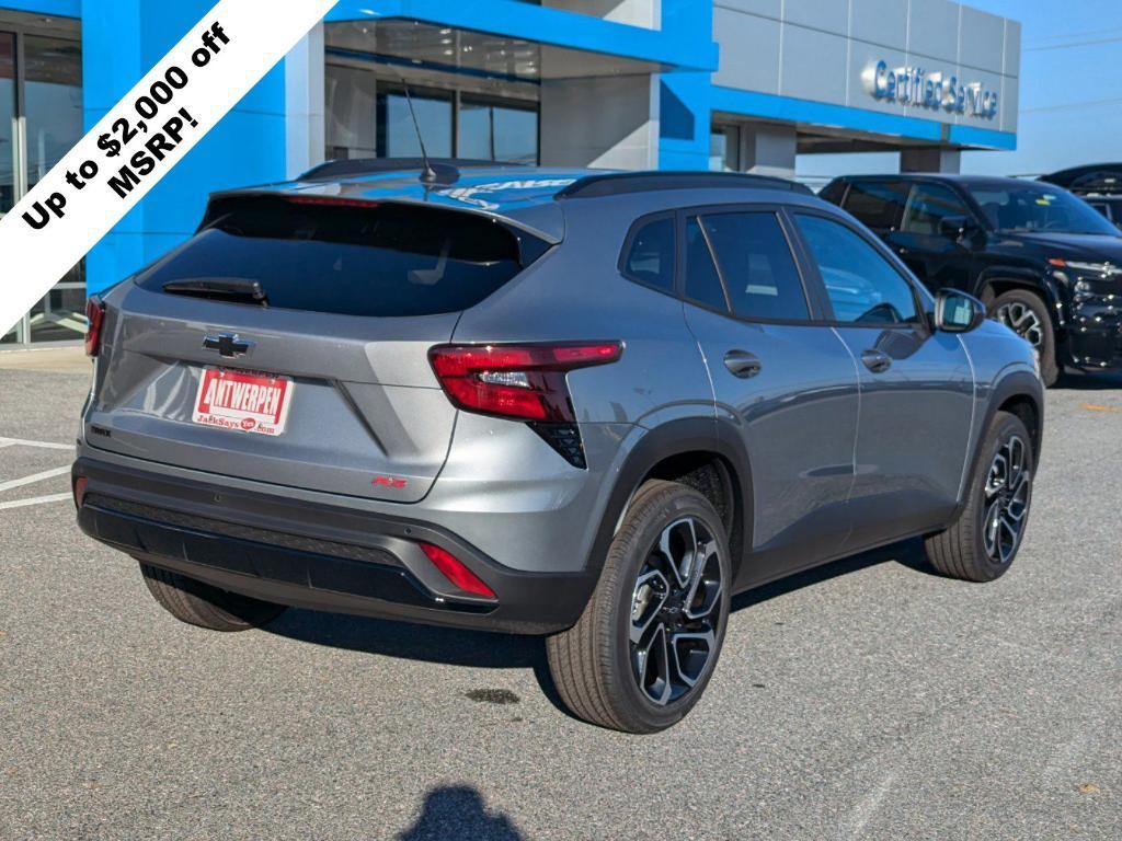 new 2025 Chevrolet Trax car, priced at $23,478