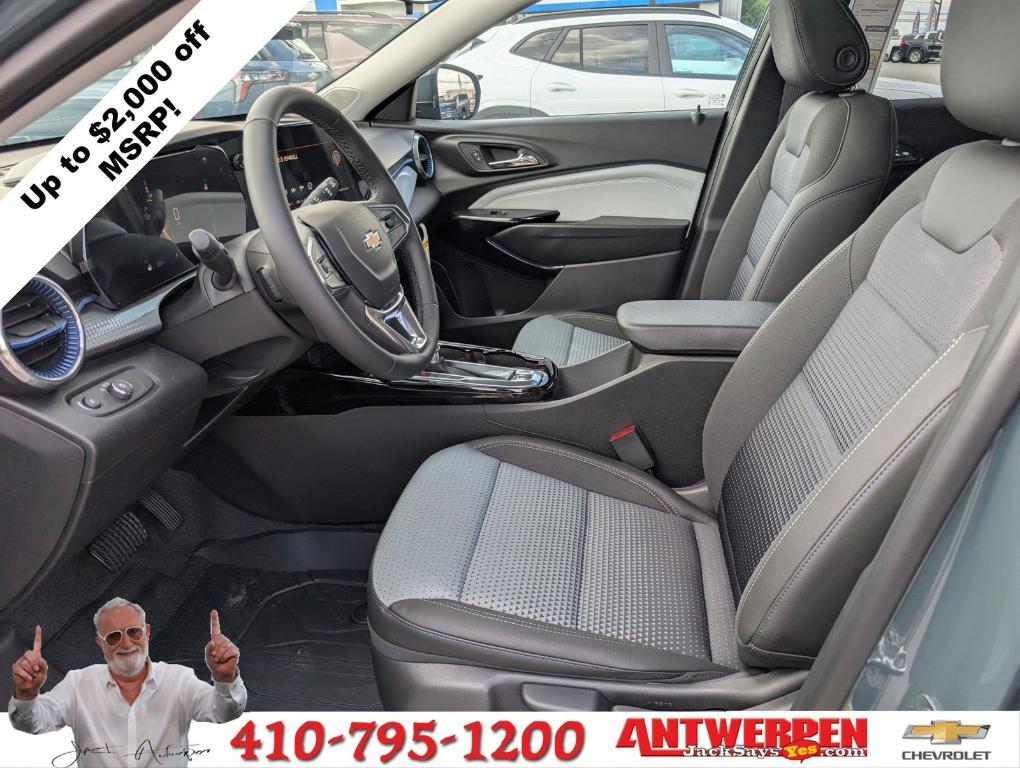 new 2025 Chevrolet Trax car, priced at $23,603