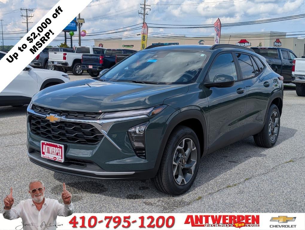 new 2025 Chevrolet Trax car, priced at $23,603