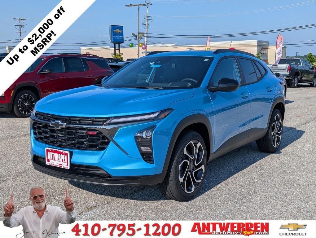 new 2025 Chevrolet Trax car, priced at $25,189
