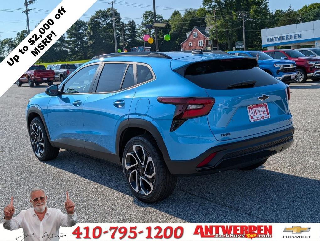 new 2025 Chevrolet Trax car, priced at $25,189