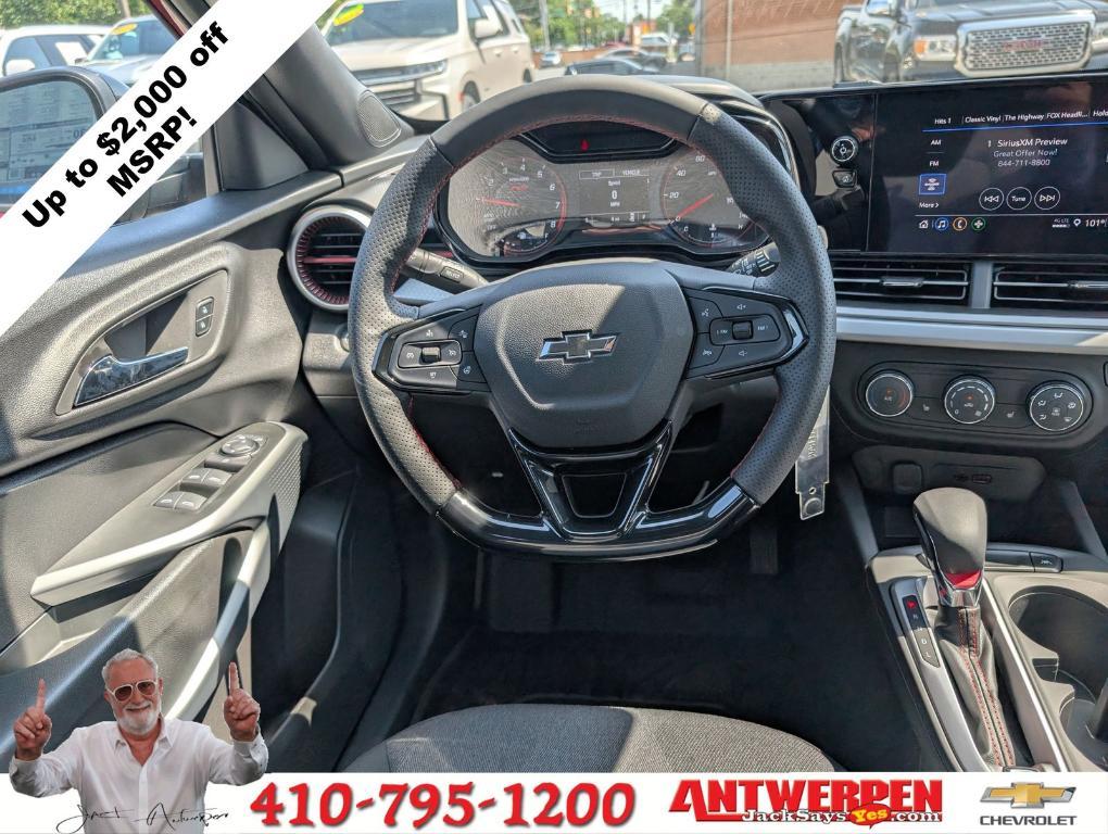 new 2025 Chevrolet Trax car, priced at $22,621