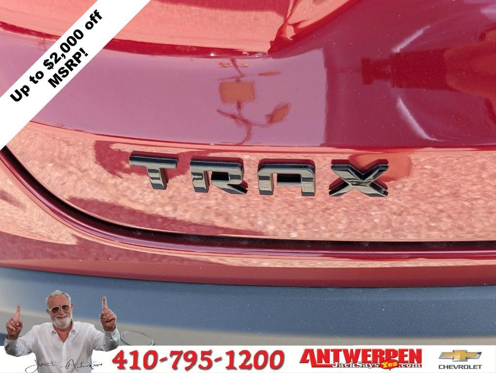 new 2025 Chevrolet Trax car, priced at $22,621