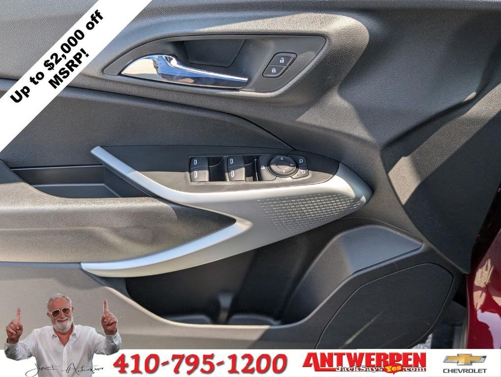 new 2025 Chevrolet Trax car, priced at $22,621