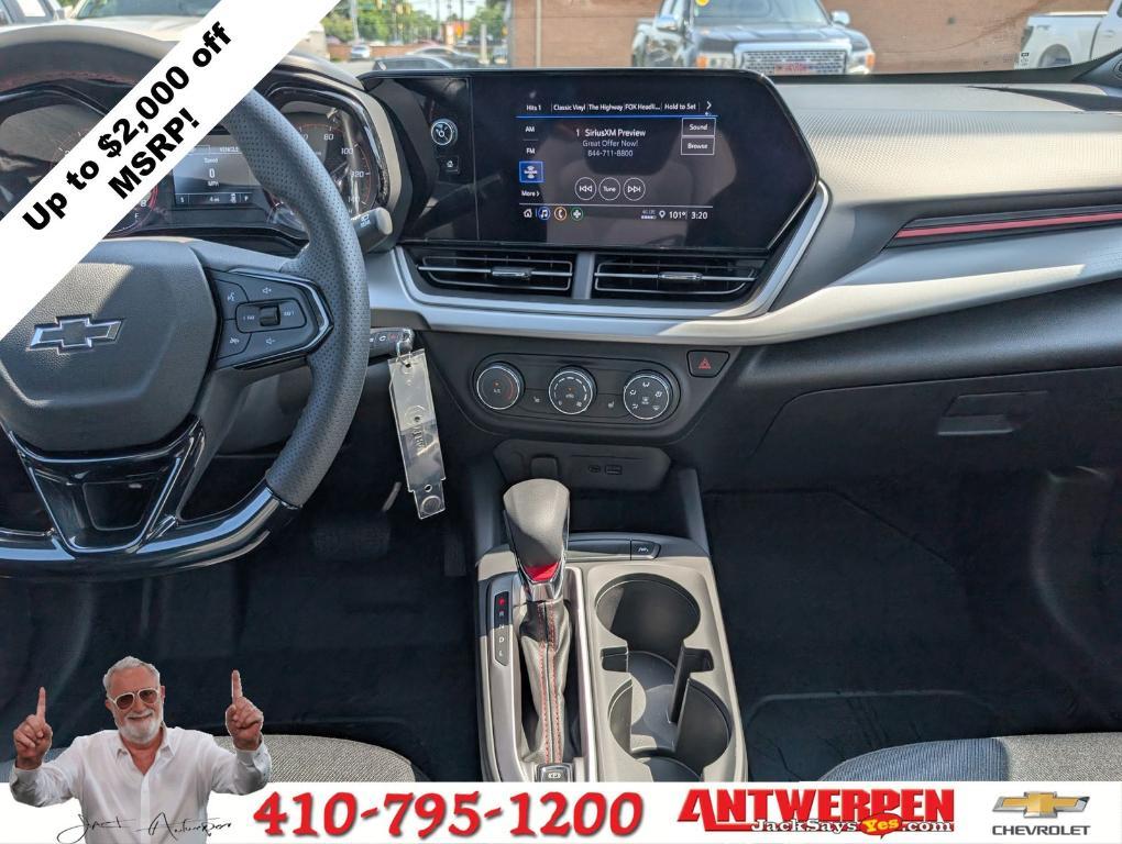 new 2025 Chevrolet Trax car, priced at $22,621
