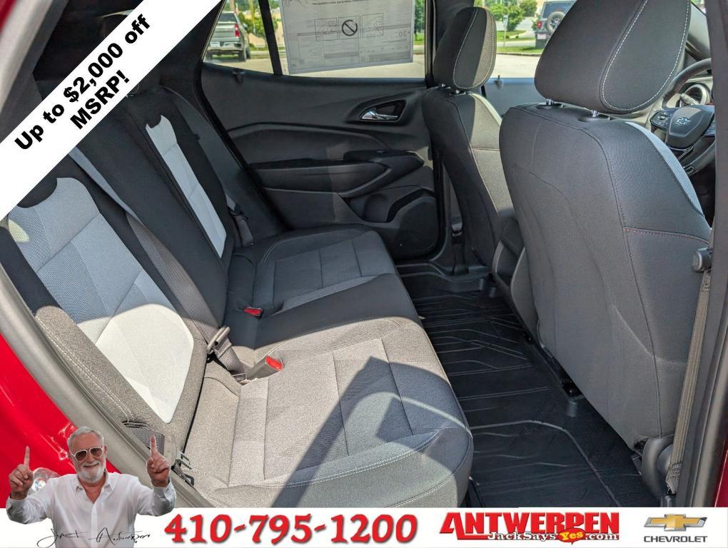 new 2025 Chevrolet Trax car, priced at $22,621