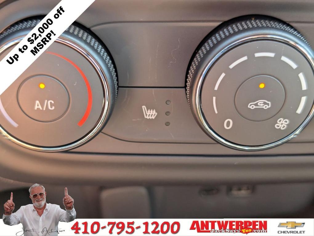 new 2025 Chevrolet Trax car, priced at $22,621