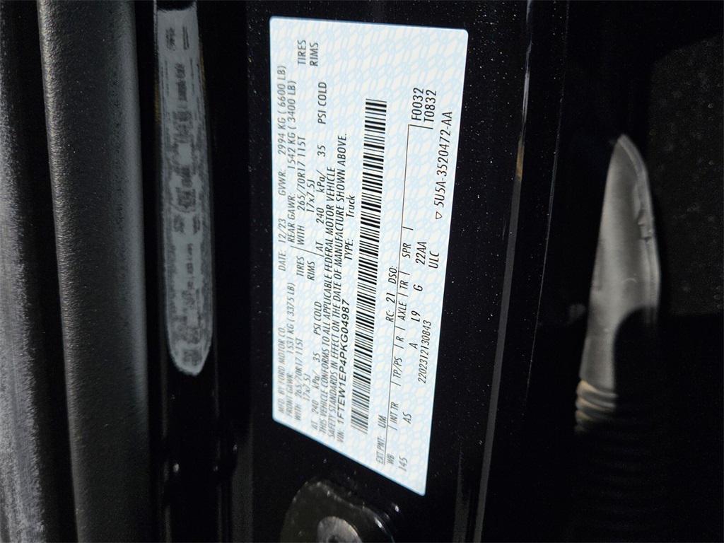 used 2023 Ford F-150 car, priced at $41,995