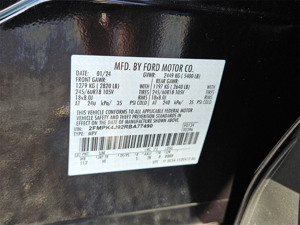 used 2024 Ford Edge car, priced at $23,995