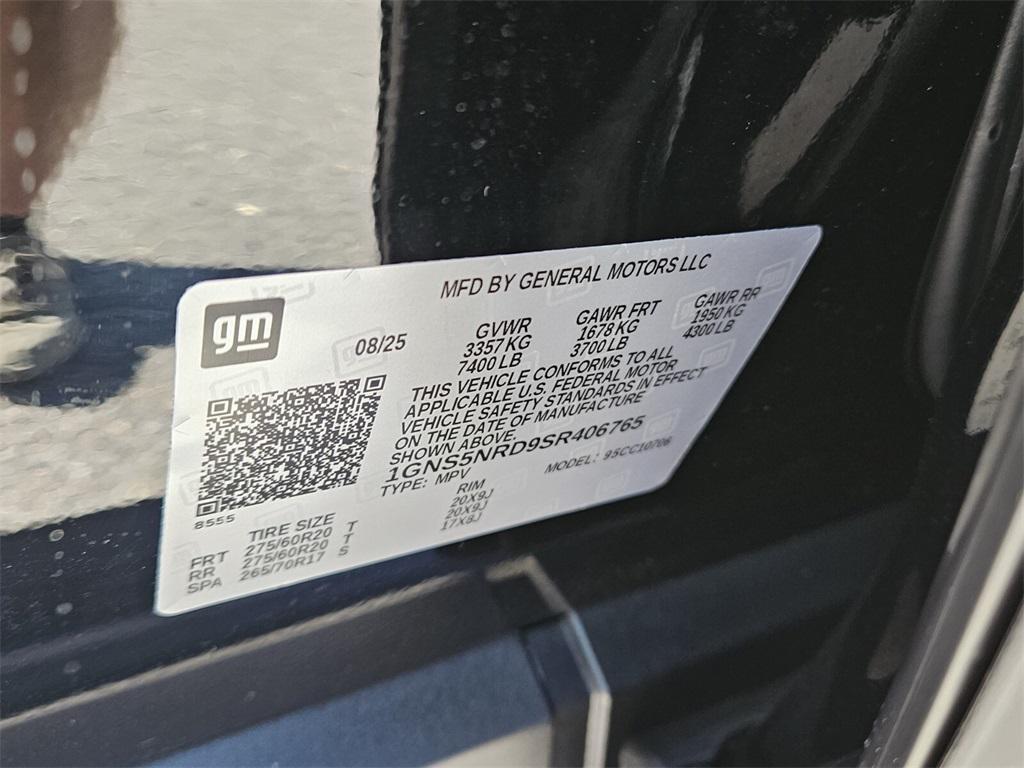 new 2025 Chevrolet Tahoe car, priced at $66,595