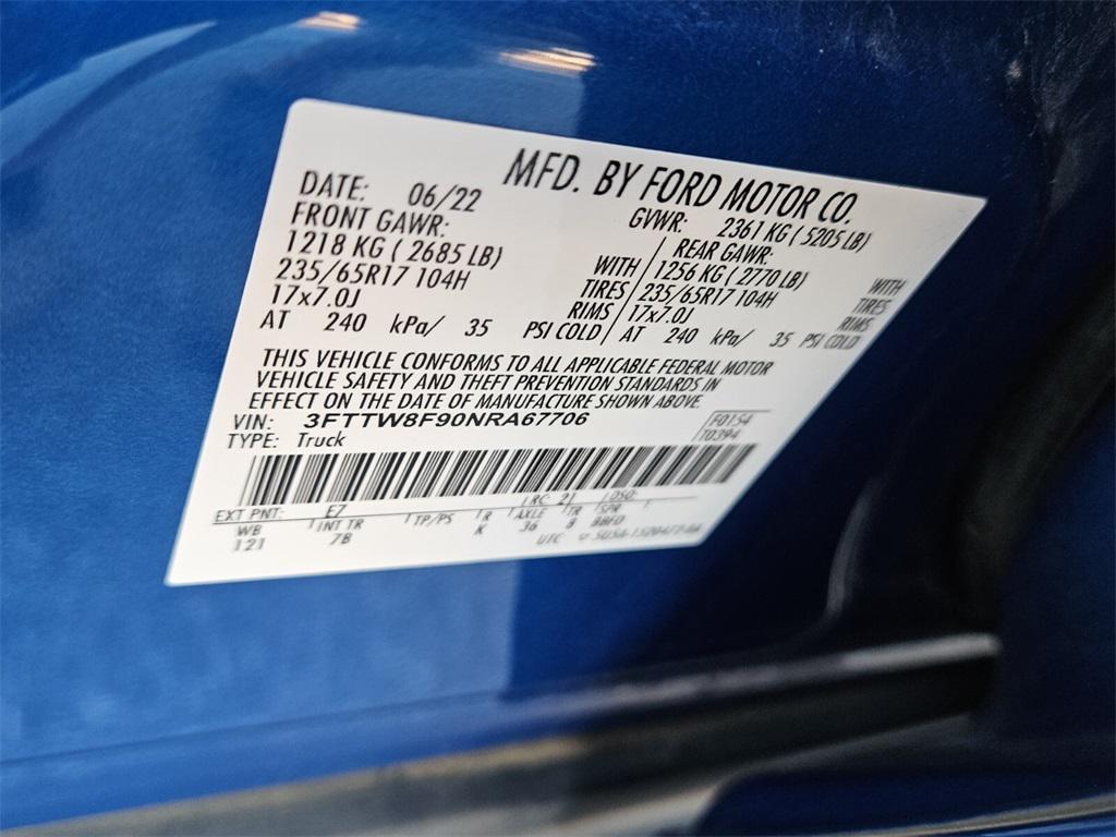 used 2022 Ford Maverick car, priced at $23,815