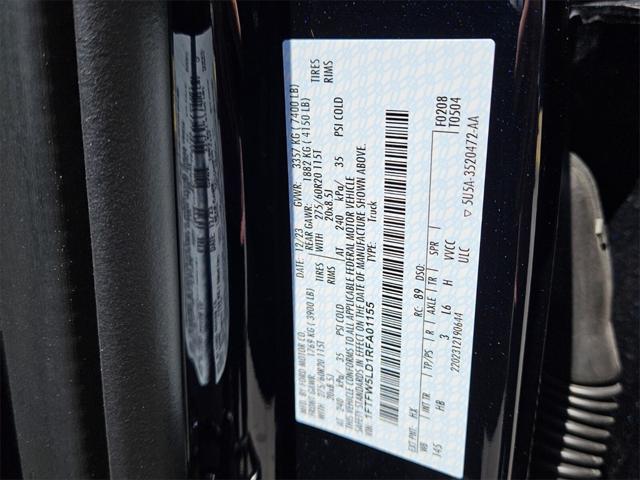used 2024 Ford F-150 car, priced at $59,500