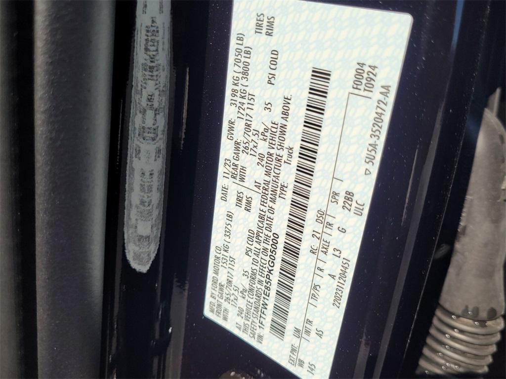 used 2023 Ford F-150 car, priced at $41,995