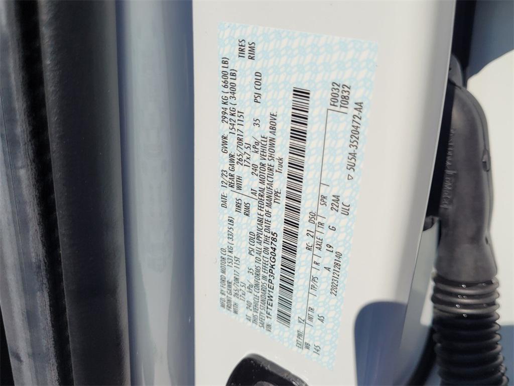 used 2023 Ford F-150 car, priced at $41,995